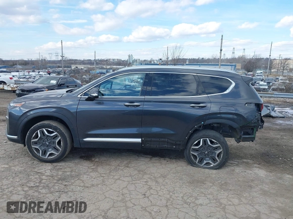 2021 Hyundai Santa Fe Limited with VIN 5NMS4DAL6MH334293, listed as a IAAI auction lot 41422771 with 38,979 mi miles. Bid and sale history available at carsss.com. Image 14.