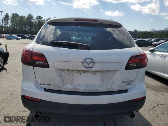 2013 Mazda CX-9 Touring with VIN JM3TB3CV1D0422100, listed as a Copart auction lot 50396875 with 111,266 mi miles and Salvage Title. Bid and sale history available at carsss.com. Image 6.