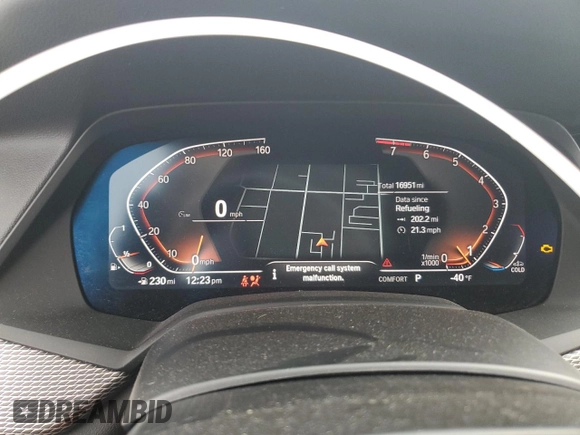 2021 BMW X5 xDrive40i z VIN 5UXCR6C08M9F27126, wystawiony jako Copart lot #51867935 z przebiegiem 16 951 mil mil oraz Szkoda całkowita • Salvage title. Historia ofert i sprzedaży dostępna na DreamBid. Obrazek 9.