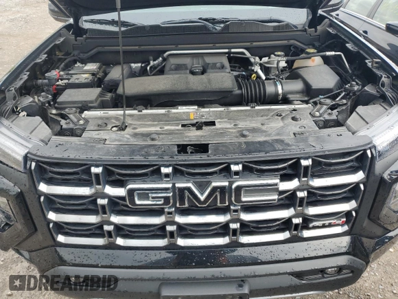 2023 GMC Canyon 4WD AT4 with VIN 1GTP6DEK8P1138775, listed as a Copart auction lot 70655754 with 0 mi miles and Salvage Title. Bid and sale history available at carsss.com. Image 11.