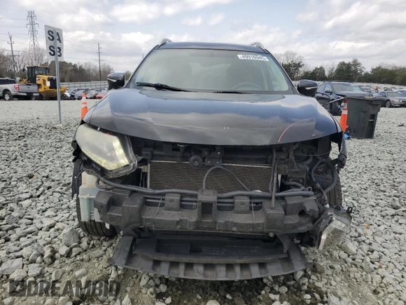 2015 Nissan Rogue SL with VIN 5N1AT2MV6FC809194, listed as a Copart auction lot 49916945 with 192,073 mi miles and Salvage Title. Bid and sale history available at carsss.com. Image 5.