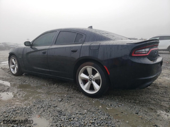 2017 Dodge Charger R/T with VIN 2C3CDXCT8HH595739, listed as a Copart auction lot 85005314 with 76,876 mi miles and Salvage Title. Bid and sale history available at carsss.com. Image 2.
