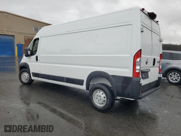 2023 Ram ProMaster Cargo with VIN 3C6LRVDG9PE583202, listed as a Copart auction lot 52513735 with Not Provided miles and Non Repairable. Bid and sale history available at carsss.com. Image 2.