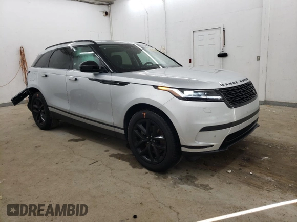 2024 Land Rover Range Rover Velar S with VIN SALYJ2EX8RA385647, listed as a Copart auction lot 63018304 with 10,494 mi miles and Clean Title. Bid and sale history available at DreamBid. Image 4.