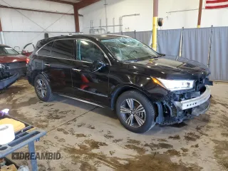 2018 Acura MDX with VIN 5J8YD4H34JL010626, listed as a Copart auction lot 61831845 with 98,865 mi miles and Salvage title. Bid and sale history available at DreamBid. Image 4.