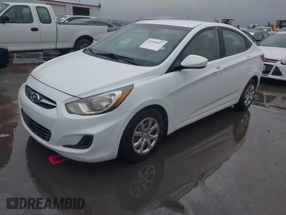 2013 Hyundai Accent GLS with VIN KMHCT4AE9DU453033, listed as a IAAI auction lot 42191037 with 163,171 mi miles and . Bid and sale history available at DreamBid. Image 2.