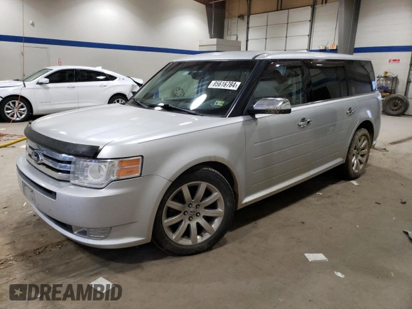 2011 Ford Flex Limited with VIN 2FMGK5DC1BBD13968, listed as a Copart auction lot 85616784 with 136,422 mi miles and Salvage Title. Bid and sale history available at carsss.com. Image 1.