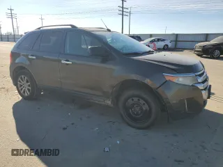 2011 Ford Edge SEL with VIN 2FMDK3JCXBBB31682, listed as a Copart auction lot 42415025 with 223,242 mi miles and Salvage Title. Bid and sale history available at DreamBid. Image 4.