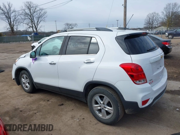 2018 Chevrolet Trax LT with VIN 3GNCJLSB6JL276835, listed as a IAAI auction lot 41882128 with 75,761 mi miles and . Bid and sale history available at carsss.com. Image 14.