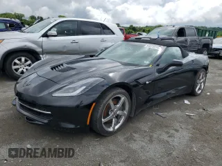 2014 Chevrolet Corvette 3LT with VIN 1G1YF3D70E5114299, listed as a Copart auction lot 54073514 with 80,919 mi miles and Salvage Title. Bid and sale history available at carsss.com. Image 1.
