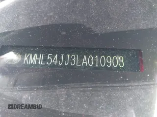 2020 Hyundai Sonata Hybrid Limited with VIN KMHL54JJ3LA010903, listed as a IAAI auction lot 41868242 with 3,138 mi miles. Bid and sale history available at carsss.com. Image 17.