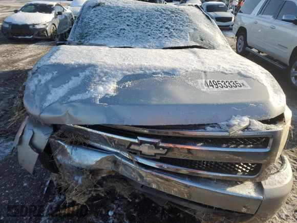 2007 Chevrolet Silverado 1500 LT w/1LT with VIN 2GCEC19C371731018, listed as a Copart auction lot 44953335 with 0 mi miles and Salvage Title. Bid and sale history available at carsss.com. Image 12.