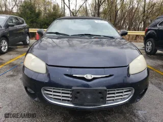 2002 Chrysler Sebring LXi with VIN 1C3EL55R22N329259, listed as a Copart auction lot 80549924 with 101,518 mi miles and Salvage Title. Bid and sale history available at carsss.com. Image 5.