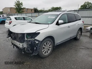 2015 Nissan Pathfinder SL с VIN 5N1AR2MM5FC617397, выставлен на аукционе Copart как лот 58304445 с пробегом 103 161 миль миль и Списание • Salvage title. История ставок и продаж доступна на DreamBid. Изображение 1.