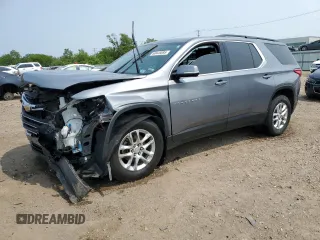 2019 Chevrolet Traverse LT Cloth с VIN 1GNERGKW6KJ214436, выставлен на аукционе Copart как лот 60448095 с пробегом 79 230 миль миль и Списание • Salvage title. История ставок и продаж доступна на DreamBid. Изображение 1.