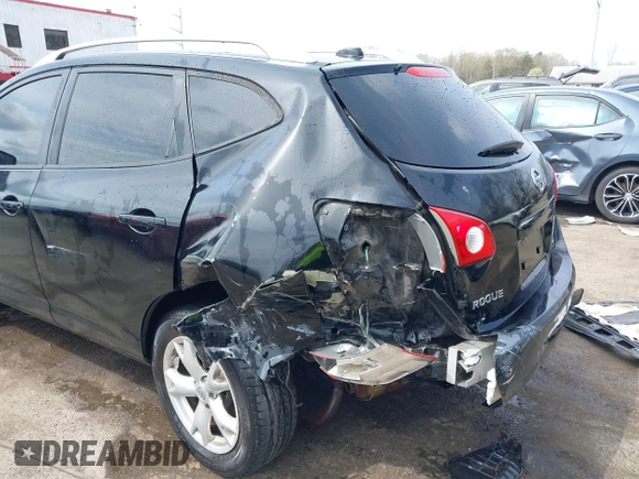2009 Nissan Rogue SL with VIN JN8AS58V19W167879, listed as a IAAI auction lot 41931678 with 138,153 mi miles. Bid and sale history available at carsss.com. Image 6.