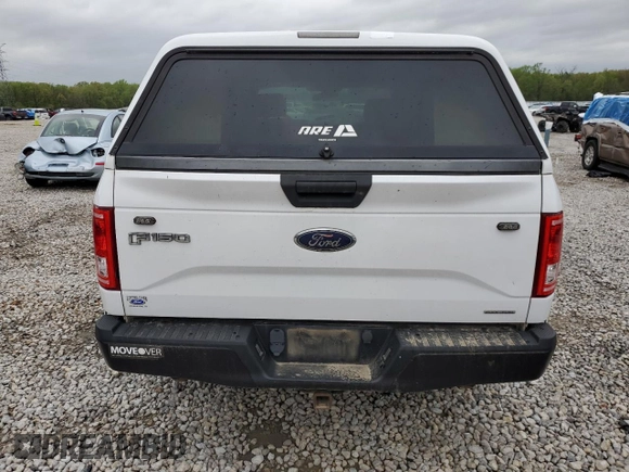 2016 Ford F-150 XL with VIN 1FTMF1C82GKE63988, listed as a Copart auction lot 51812445 with 143,797 mi miles and Salvage Title. Bid and sale history available at DreamBid. Image 6.