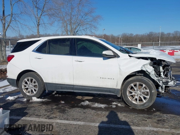 2018 Chevrolet Equinox LT z VIN 3GNAXJEV4JS532587, wystawiony jako IAAI lot #41408715 z przebiegiem 115 069 mil mil oraz . Historia ofert i sprzedaży dostępna na DreamBid. Obrazek 13.