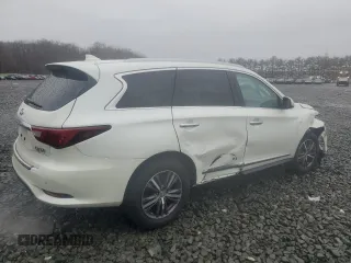 2017 Infiniti QX60 with VIN 5N1DL0MM3HC523024, listed as a Copart auction lot 50169055 with 81,521 mi miles and Salvage Title. Bid and sale history available at carsss.com. Image 3.