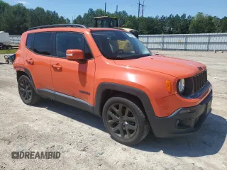 2017 Jeep Renegade Latitude z VIN ZACCJABB0HPF01331, wystawiony jako Copart lot #57250475 z przebiegiem 83 484 mil mil oraz Szkoda całkowita • Salvage title. Historia ofert i sprzedaży dostępna na DreamBid. Obrazek 4.