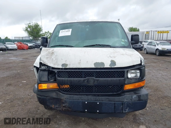 2012 Chevrolet Express Cargo with VIN 1GCWGFFA8C1108597, listed as a IAAI auction lot 42323808 with 200,965 mi miles and . Bid and sale history available at DreamBid. Image 11.