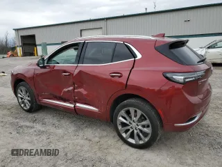 2023 Buick Envision Avenir with VIN LRBFZSR40PD223951, listed as a Copart auction lot 53272795 with 6,842 mi miles and Salvage Title. Bid and sale history available at carsss.com. Image 2.