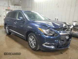 2020 Infiniti QX60 Luxe with VIN 5N1DL0MN7LC532276, listed as a Copart auction lot 50309855 with 14,951 mi miles and Salvage Title. Bid and sale history available at DreamBid. Image 4.