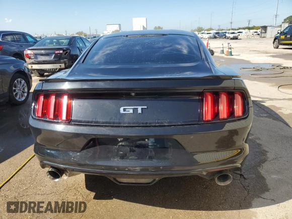 2016 Ford Mustang GT with VIN 1FA6P8CF4G5264541, listed as a Copart auction lot 50101915 with 82,824 mi miles and Salvage title. Bid and sale history available at DreamBid. Image 6.