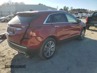 2023 Cadillac XT5 FWD Premium Luxury with VIN 1GYKNCRS8PZ216887, listed as a Copart auction lot 82563534 with 17,275 mi miles and Salvage Title. Bid and sale history available at carsss.com. Image 3.