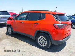 2018 Jeep Compass Sport с VIN 3C4NJCAB7JT123223, выставлен на аукционе IAAI как лот 42441627 с пробегом 90 273 миль миль и . История ставок и продаж доступна на DreamBid. Изображение 3.