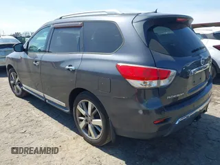 2014 Nissan Pathfinder S with VIN 5N1AR2MM3EC603111, listed as a IAAI auction lot 41815459 with 169,276 mi miles and . Bid and sale history available at DreamBid. Image 3.