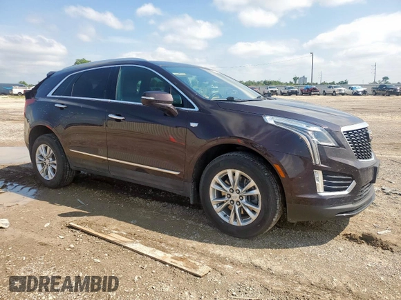2021 Cadillac XT5 AWD Luxury z VIN 1GYKNBR44MZ162883, wystawiony jako Copart lot #59623725 z przebiegiem 50 006 mil mil oraz Szkoda całkowita • Salvage title. Historia ofert i sprzedaży dostępna na DreamBid. Obrazek 4.