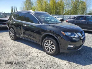 2017 Nissan Rogue SL with VIN 5N1AT2MV0HC733183, listed as a Copart auction lot 53629635 with 125,275 mi miles and Salvage Title. Bid and sale history available at carsss.com. Image 4.