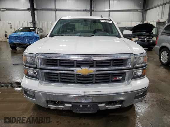 2014 Chevrolet Silverado 1500 LT with VIN 3GCUKREC0EG294862, listed as a Copart auction lot 57144794 with 115,009 mi miles and Salvage Title. Bid and sale history available at DreamBid. Image 5.