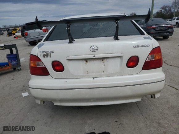1998 Lexus GS 400 Luxury Perform Sdn with VIN JT8BH68X1W0004801, listed as a Copart auction lot 44160825 with NaN miles and Salvage Title. Bid and sale history available at carsss.com. Image 6.