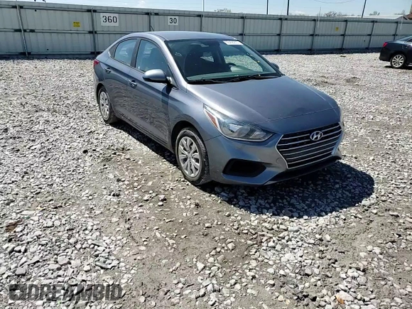 2019 Hyundai Accent SE with VIN 3KPC24A33KE058668, listed as a Copart auction lot 50456275 with 96,196 mi miles and Salvage Title. Bid and sale history available at carsss.com. Image 11.