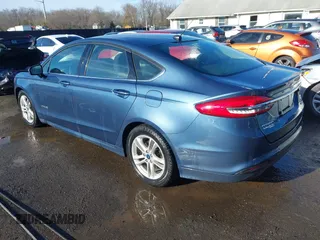 2018 Ford Fusion Hybrid SE with VIN 3FA6P0LU8JR229795, listed as a IAAI auction lot 41522818 with 115,420 mi miles. Bid and sale history available at carsss.com. Image 3.