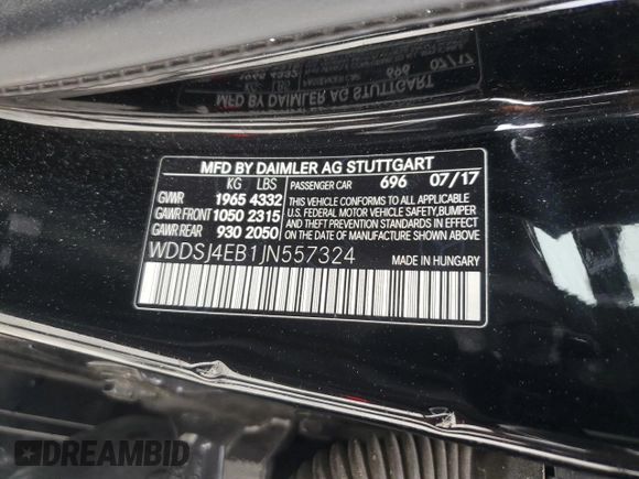 2018 Mercedes-Benz CLA 250 z VIN WDDSJ4EB1JN557324, wystawiony jako Copart lot #55088825 z przebiegiem 86 786 mil mil oraz Szkoda całkowita • Salvage title. Historia ofert i sprzedaży dostępna na DreamBid. Obrazek 12.