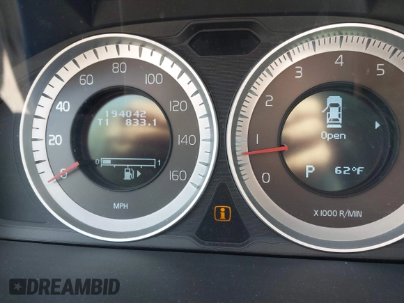 2012 Volvo S60 T5 с VIN YV1622FS1C2086107, выставлен на аукционе IAAI как лот 41844844 с пробегом 194 042 миль миль и . История ставок и продаж доступна на DreamBid. Изображение 7.