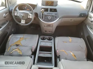2008 Nissan Quest SE with VIN 5N1BV28U28N118624, listed as a Copart auction lot 82712364 with 205,780 mi miles and Salvage Title. Bid and sale history available at carsss.com. Image 8.