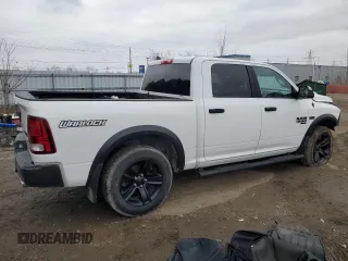 2021 Ram 1500 Warlock z VIN 1C6RR7LT5MS502595, wystawiony jako Copart lot #48821275 z przebiegiem 62 281 mil mil oraz Szkoda całkowita • Salvage title. Historia ofert i sprzedaży dostępna na DreamBid. Obrazek 3.