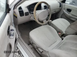 2004 Hyundai Accent GL with VIN KMHCG35C14U311640, listed as a Copart auction lot 78511284 with 175,004 mi miles and Salvage Title. Bid and sale history available at carsss.com. Image 8.