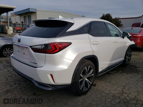 2017 Lexus RX with VIN 2T2BGMCA3HC012396, listed as a Copart auction lot 36725333 with 66,451 mi miles. Bid and sale history available at carsss.com. Image 3.