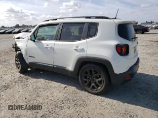 2018 Jeep Renegade Latitude with VIN ZACCJABH5JPH93990, listed as a Copart auction lot 68153784 with 39,454 mi miles and Salvage title. Bid and sale history available at DreamBid. Image 2.