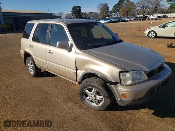 2001 Honda CR-V SE with VIN JHLRD18781C049291, listed as a Copart auction lot 41502955 with 200,351 mi miles and Salvage Title. Bid and sale history available at carsss.com. Image 4.