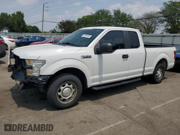 2015 Ford F-150 XL with VIN 1FTEX1C89FFB07773, listed as a Copart auction lot 59059985 with 279,558 mi miles and Salvage title. Bid and sale history available at DreamBid. Image 1.