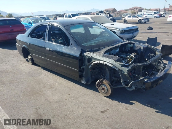 2003 Lincoln LS with VIN 1LNHM86S43Y663880, listed as a IAAI auction lot 41373489 with 1 mi miles. Bid and sale history available at carsss.com. Image 1.