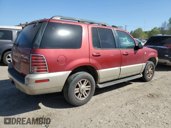 2005 Mercury Mountaineer Convenience z VIN 4M2ZU66K55UJ08891, wystawiony jako Copart lot #49612035 z przebiegiem 281 684 mil mil oraz Szkoda całkowita • Salvage title. Historia ofert i sprzedaży dostępna na DreamBid. Obrazek 3.