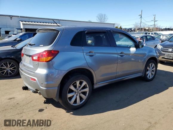 2012 Mitsubishi Outlander Sport SE with VIN JA4AR4AUXCZ004506, listed as a Copart auction lot 47519055 with 156,654 mi miles and Salvage Title. Bid and sale history available at carsss.com. Image 3.