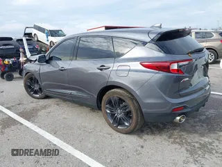 2020 Acura RDX w/A-Spec Pkg with VIN 5J8TC2H67LL035020, listed as a IAAI auction lot 40888631 with 37,953 mi miles. Bid and sale history available at carsss.com. Image 3.